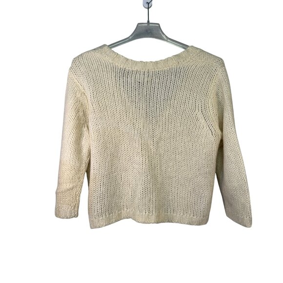 Vintage Hilfiger Womens Size XL Mohair Blend Knit Cardigan Sweater - Picture 4 of 6